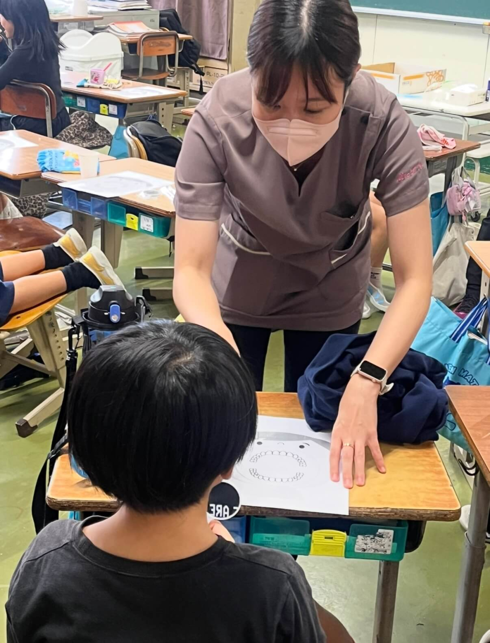 浦添市立宮城小学校学校歯科医micデンタル歯科衛生士